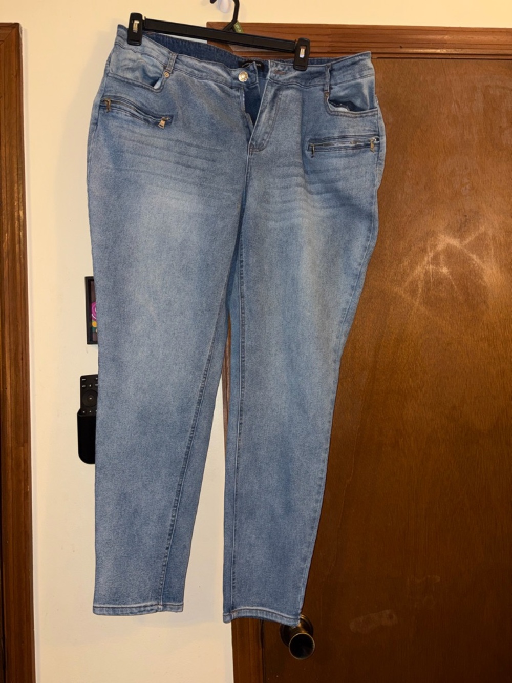 Ashley Stewart Light Blue Skinny Jeans